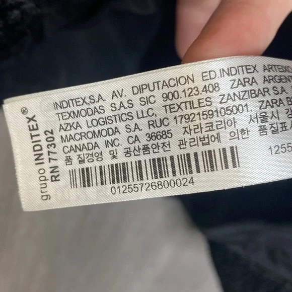 Zara Fleece Teddy Jacket in Black - Picture 7 of 10